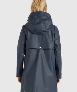 Khujo SOLEA2 - Impermeable - Dunkelblau, Mujer -Tienda de ventas KHUJO f713e129b7b8450dace63c02c657f2a0