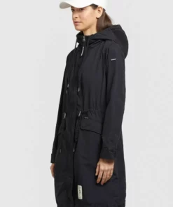 Khujo NANDA3 - Parka - Schwarz, Mujer -Tienda de ventas KHUJO f7f46bbd9bc5450bad1bd269ad479b2e