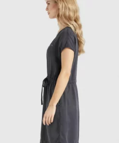 Khujo ANNELI - Vestido Vaquero - Grau Gewaschen, Mujer -Tienda de ventas KHUJO f88bf66c38634a839d9297a462ecec1a