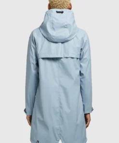 Khujo ODELIE - Impermeable - Hellblau, Mujer -Tienda de ventas KHUJO f88ebf2855b84802be0085421a4f79f0