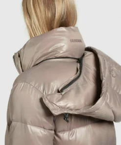 Khujo CORINNA SHINY - Abrigo De Invierno - Taupe Glänzend, Mujer -Tienda de ventas KHUJO f8a7e33bbdea4ad6aec0ee9731266bbe