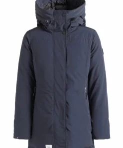Khujo KANDA - Abrigo De Invierno - Dark Blue, Mujer -Tienda de ventas KHUJO f8fc89ff3632466bbfe301f106221c18