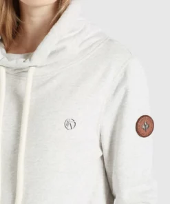 Khujo TEMPA - Jersey Con Capucha - Hellgrau Meliert, Mujer -Tienda de ventas KHUJO f91713460f1d425abf8fa72c2cd4fa1e