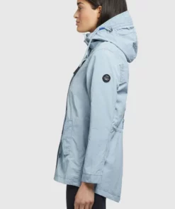Khujo CAIMA - Parka - Hellblau, Mujer -Tienda de ventas KHUJO f9ddd7cf781742ea9f754554d32524ac