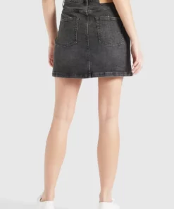 Khujo MAXIMA - Falda Vaquera - Schwarz Gewaschen, Mujer 12 Khujo MAXIMA - Falda Vaquera - Schwarz Gewaschen, Mujer -Tienda de ventas KHUJO fa37d5e067514333b4fea03753ce5d16