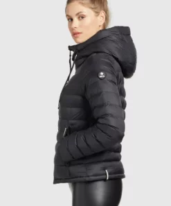 Khujo LOVINA2 SHINE - Chaqueta Fina - Schwarz, Mujer -Tienda de ventas KHUJO faa1cab5740b494b95241ae2d0e78ad1