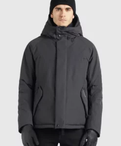 Khujo RUDOLF - Chaqueta De Invierno - Dunkelgrau, Hombre
