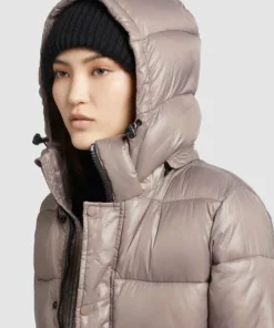 Khujo GERDA SHINY - Abrigo De Invierno - Taupe Glänzend, Mujer -Tienda de ventas KHUJO fb573c0841314751858e0971b201c23b