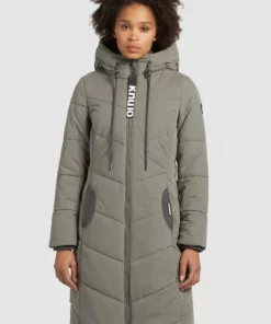 Khujo ARIBAY2 PEACHED - Abrigo De Invierno - Mint, Mujer