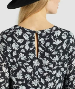 Khujo GRANATA - Vestido Informal - Schwarz Weiß, Mujer -Tienda de ventas KHUJO fbba290f82024d188f4551e4032a3262