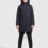 Khujo MARINA - Abrigo De Invierno - Dunkelblau, Mujer