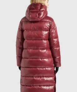 Khujo CORINNA - Abrigo De Invierno - Weinrot Glänzend, Mujer -Tienda de ventas KHUJO fbfa232d1d614358849af80c70bc12ca
