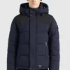 Khujo HELSINKI - Chaqueta De Invierno - Dunkelblau, Hombre