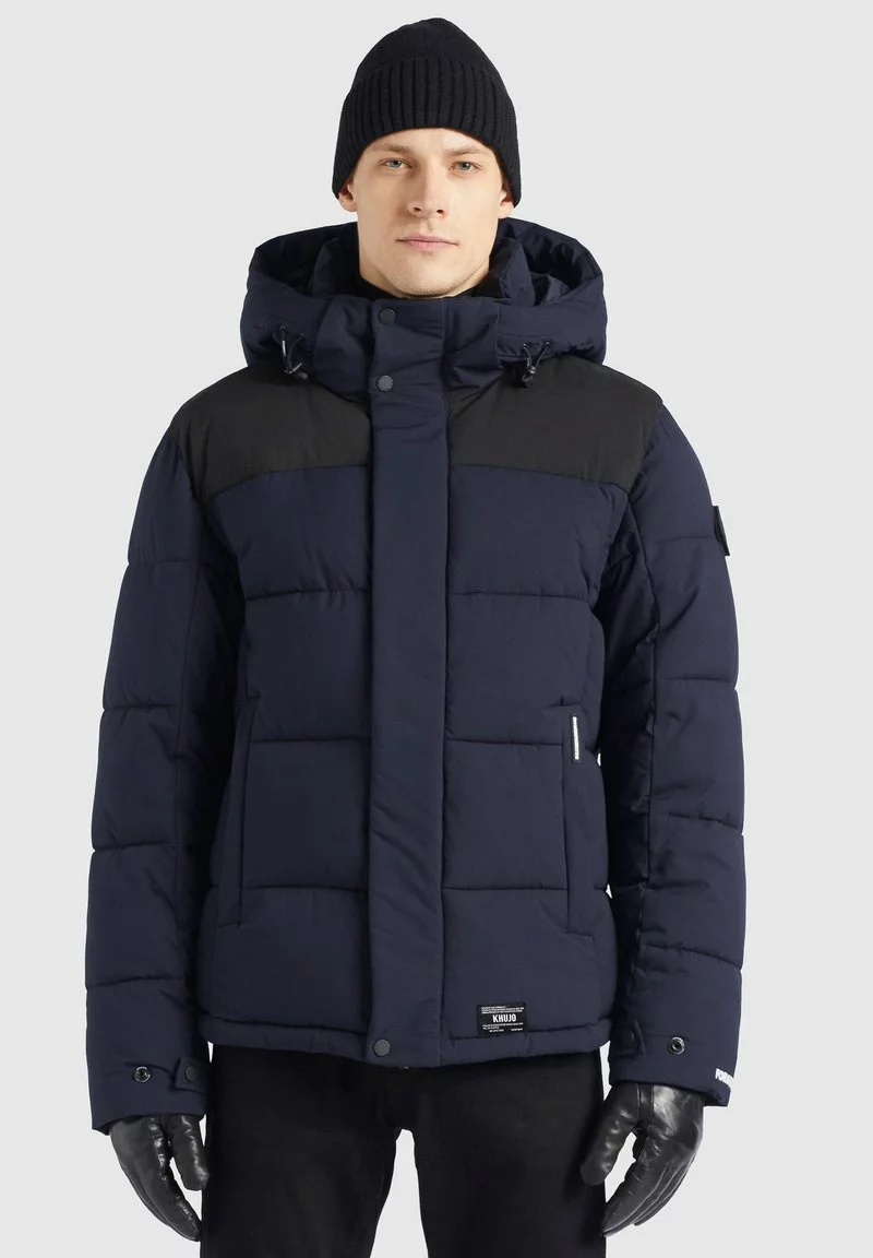 Khujo HELSINKI - Chaqueta De Invierno - Dunkelblau, Hombre 1 Khujo HELSINKI - Chaqueta De Invierno - Dunkelblau, Hombre
