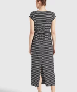 Khujo CRISTELLA - Vestido Largo - Schwarz-weiß Gestreift, Mujer 13 Khujo CRISTELLA - Vestido Largo - Schwarz-weiß Gestreift, Mujer -Tienda de ventas KHUJO fce28c1b6ff0461fb191503d85eecee4