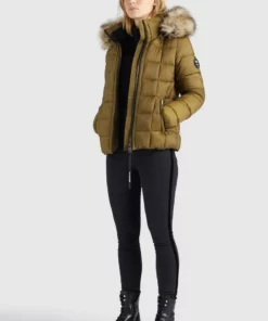 Khujo EAVAN - Chaqueta De Invierno - Oliv, Mujer -Tienda de ventas KHUJO fd3f8e4f039844e9a033fb5d8333050c