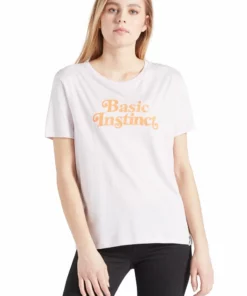 Khujo BANANI INSTINCT - Camiseta Estampada - Flieder, Mujer