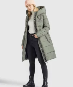 Khujo JILIAS - Abrigo De Invierno - Mint, Mujer -Tienda de ventas KHUJO fe87dc3c0ab446949cb31c14337ee1db