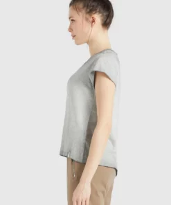 Khujo MATAMA - Camiseta Estampada - Grau, Mujer -Tienda de ventas KHUJO feb7a607bc4949a8b387757f57a85168