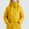 Khujo SELANIE - Chaqueta De Invierno - Gelb, Mujer