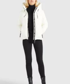 Khujo ESILA - Chaqueta De Invierno - Naturweiß, Mujer