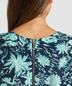 Khujo SAWYER - Blusa - Xc3 Lichen Sketch Floral App, Mujer -Tienda de ventas KHUJO ff563437e7474f61a7dfa011375327af
